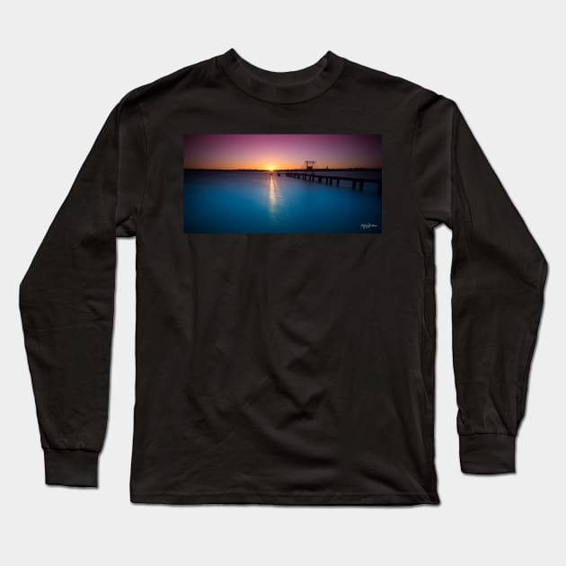 Mandurah Glow Long Sleeve T-Shirt by lordveritas